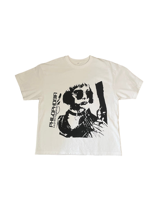 Deaths Whisper Oversized Tee - Philophobia.US